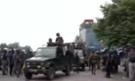 গোপালগঞ্জে সেনাবাহিনীর অভিযান শুরু 