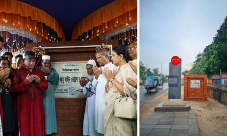 বেরোবিতে শহীদ আবু সাঈদের নামে ৪ স্থাপনার উদ্বোধন