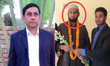 ইউপি সদস্য ও বিএনপি নেতা শাহিনুল ইসলাম ও ইউপি সদস্য ও ইউনিয়ন জামায়াতের আমির কামরুজ্জামান চঞ্চল