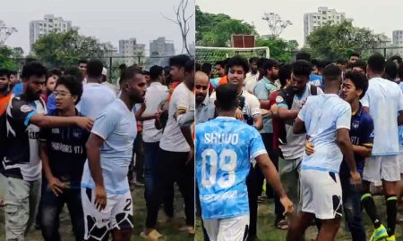 ডিআইইউতে ফুটবল খেলাকে কেন্দ্র করে সংঘর্ষ 