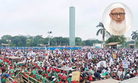 জামায়াতের সমাবেশে কত খরচ হয়েছে, জানালেন দলের আমির