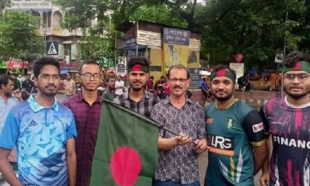 বিশ্ববিদ্যালয়ের শিক্ষক হিসেবে আমিই প্রথম ছাত্রদের সাথে একাত্মতা পোষণ করেছি: ঢাবি কোষাধ্যক্ষ