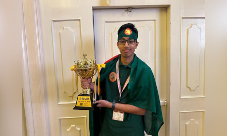 গণিত বিশ্বের নতুন তারকা বাংলাদেশের তাহসিন