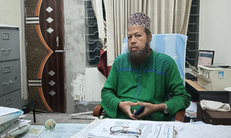 ৮ শব্দে পত্র লিখে মাদ্রাসা বোর্ডের উপ-পরিদর্শকের পদত্যাগ