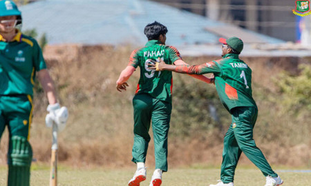 টানা দুই জয়ের পর এবার পরাজয় দেখল বাংলাদেশ