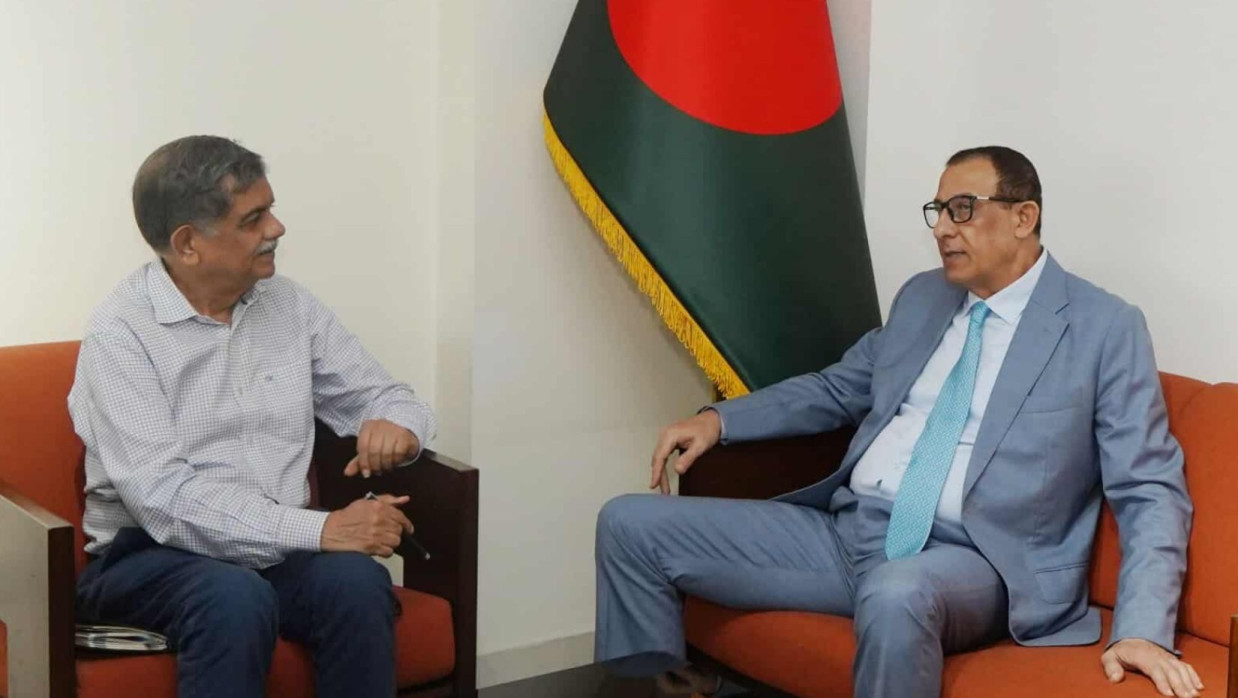 শিক্ষা উপদেষ্টা ও ফিলিস্তিনি রাষ্ট্রদূত