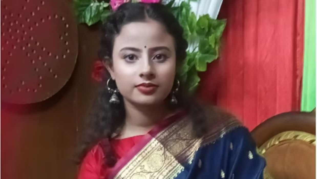সুনামগঞ্জ বিজ্ঞান ও প্রযুক্তি বিশ্ববিদ্যালয়ের ছাত্রী স্নেহা চক্রবর্তী