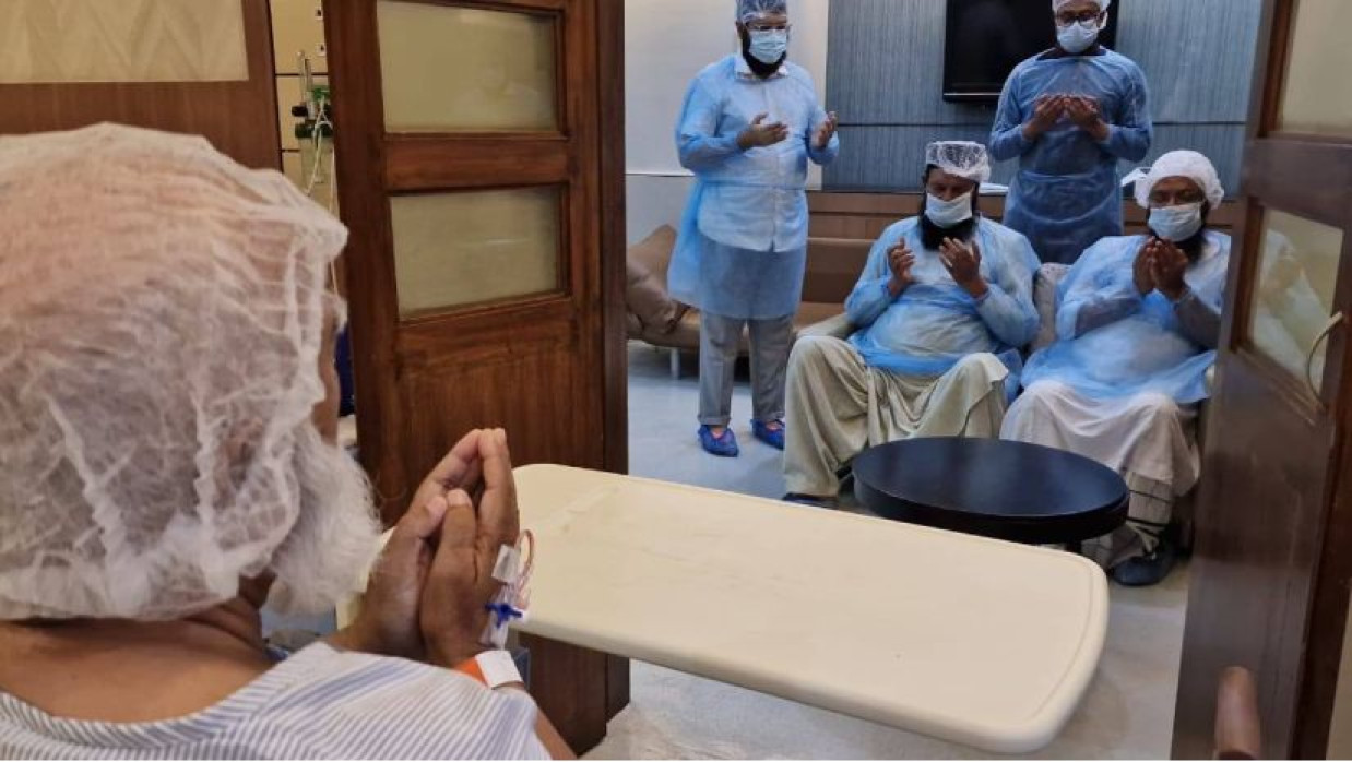 ডা. শফিকুর রহমানকে দেখতে হাসপাতালে ইসলামী আন্দোলনের নেতৃবৃন্দ