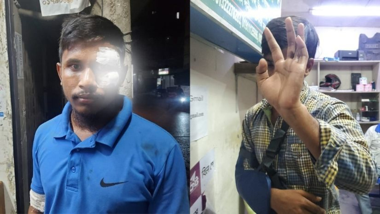 জমির দখল নিয়ে দুই ভাইয়ের সংঘর্ষে আহত