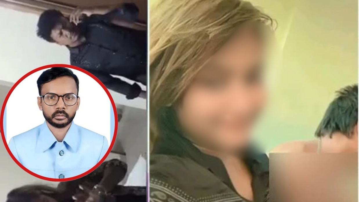 রিয়ামনি ও তার কথিত প্রেমিকসহ হোটেলে আটক