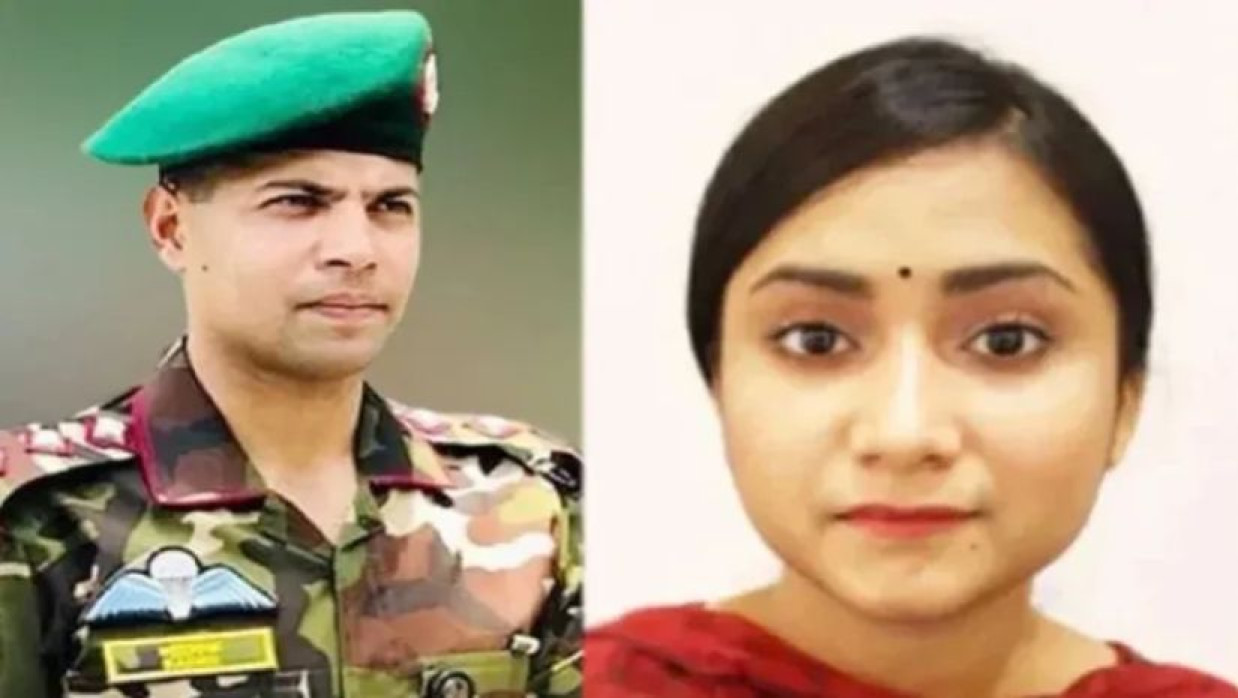 মেজর সাদিক ও সুমাইয়া জাফরিন