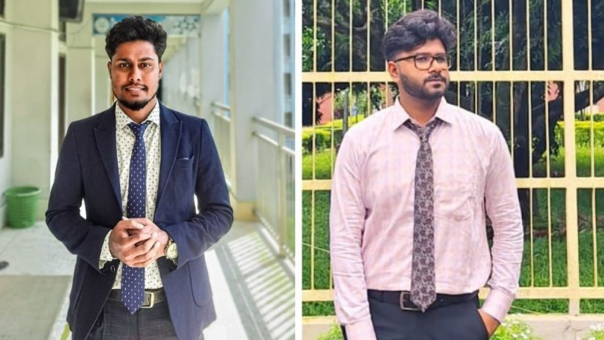 মোক্তার হোসাইন ও মো. ইফতে খায়রুল ইসলাম ইফতি