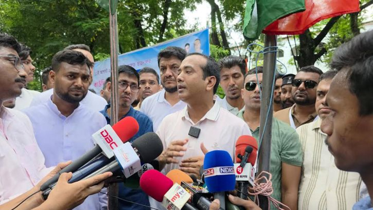 ছাত্রদলের কেন্দ্রীয় সভাপতি রাকিবুল ইসলাম রাকিব