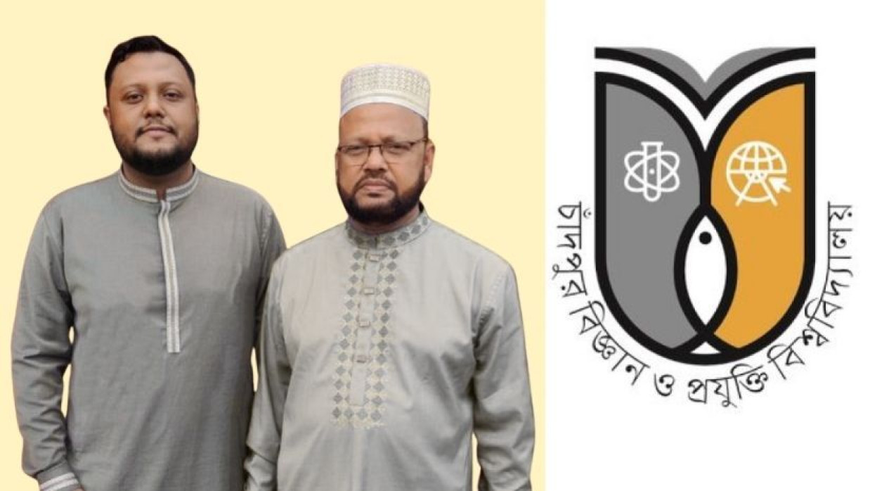 অধ্যাপক পেয়ার আহমেদের সঙ্গে ছেলে ফাতিন ইলহাম পেয়ার