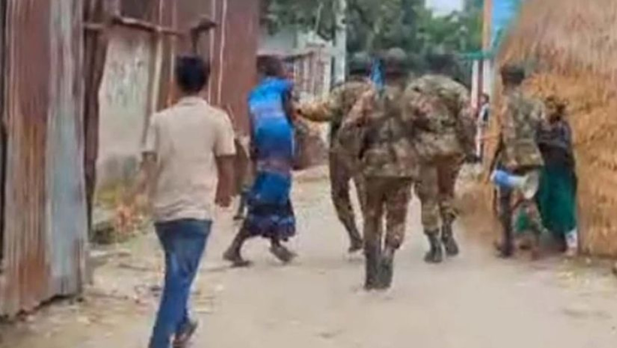 যৌথবাহিনীর হস্তক্ষেপে সংঘর্ষ থামানো হয়েছে।