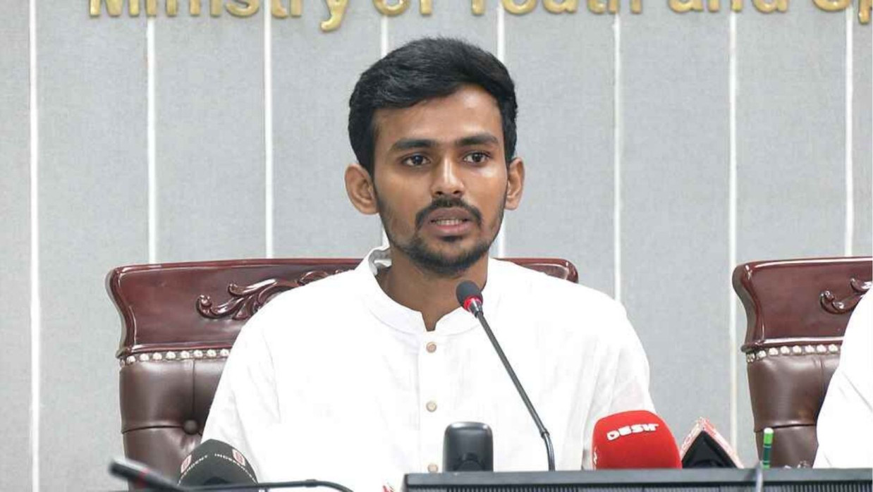 উপদেষ্টা আসিফ মাহমুদ সজীব ভূঁইয়া