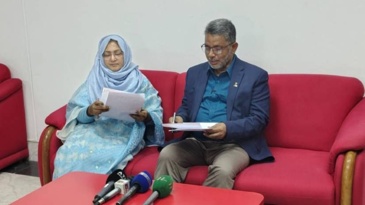 প্রেস ব্রিফিংয়ে কথা বলছেন ডাকসুর প্রধান নির্বাচন কমিশনার অধ্যাপক ড. মোহাম্মদ জসীম উদ্দিন