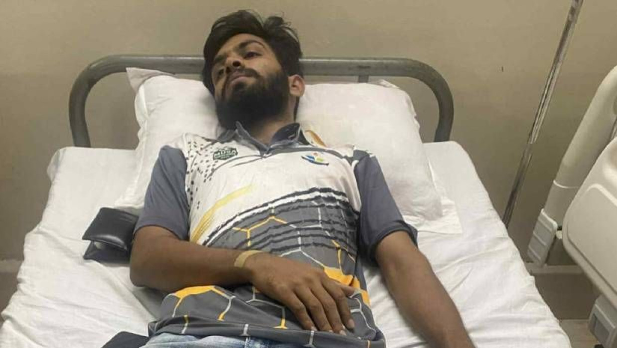 মারধরের শিকার সাব্বির সিকদার