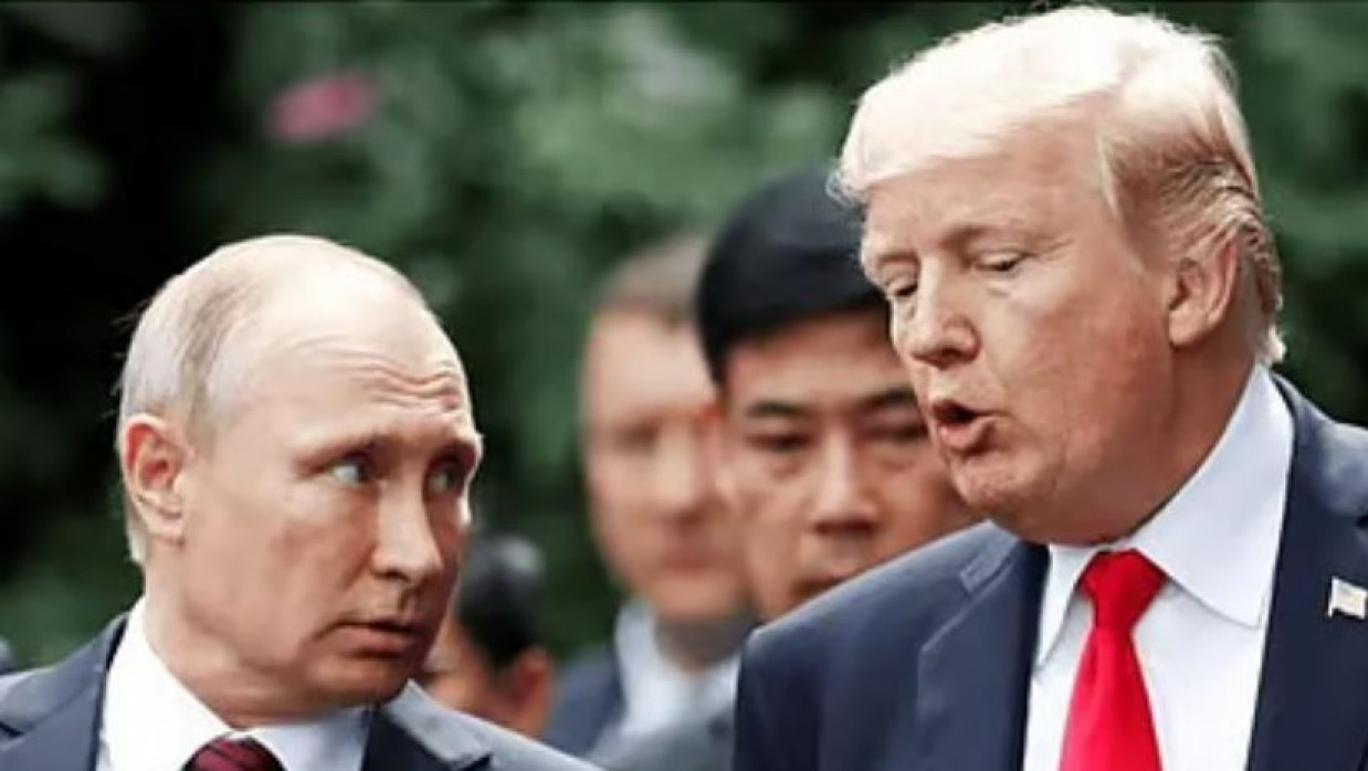 ডোনাল্ড ট্রাম্প ও ভ্লাদিমির পুতিন