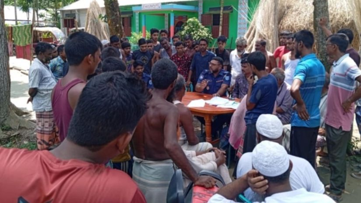 বিদ্যুৎস্পৃষ্টে প্রাণ গেল নারীর