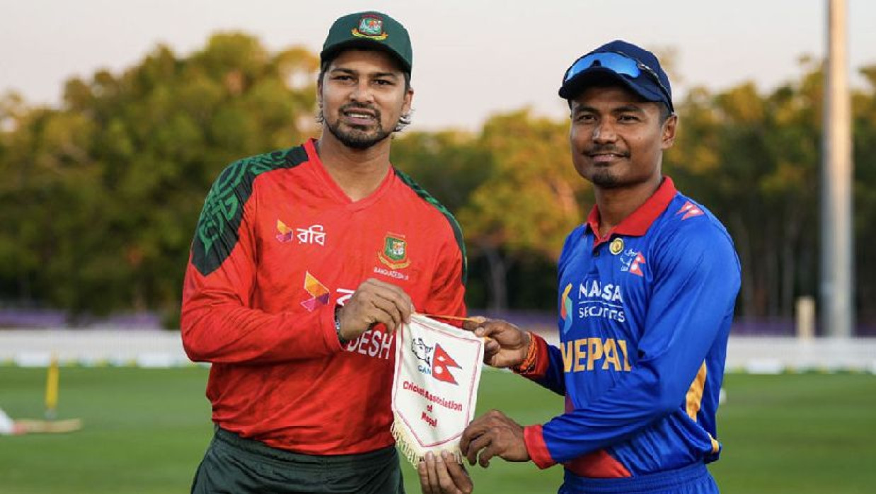বাংলাদেশ ‘এ’ ও নেপাল দলের অধিনায়ক
