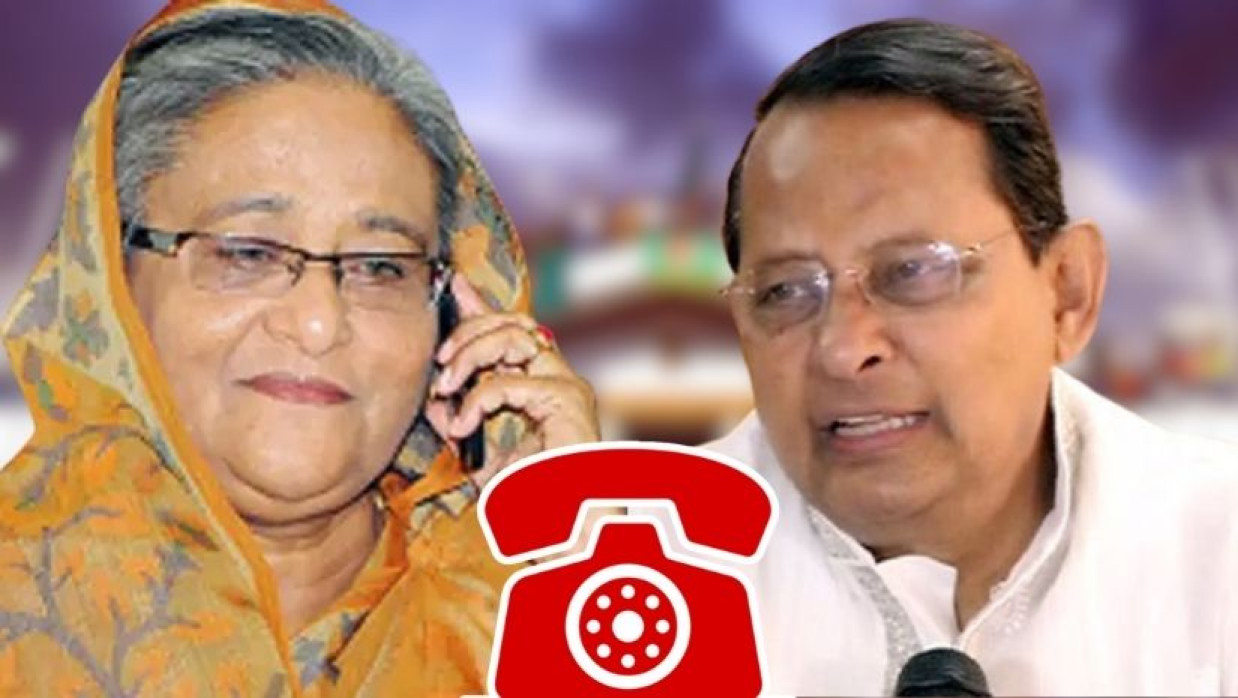 শেখ হাসিনা ও হাসানুল হক ইনু