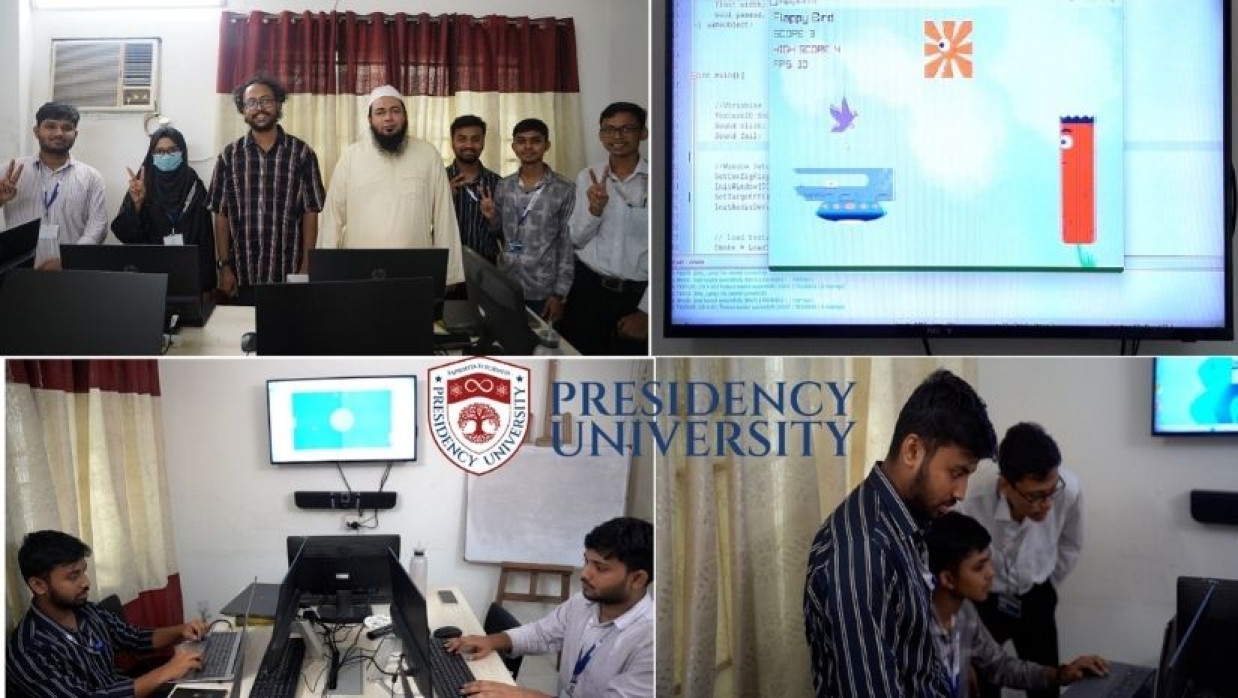 প্রেসিডেন্সি ইউনিভার্সিটির সিএসই ডিপার্টমেন্টের প্রথম বর্ষের শিক্ষার্থীদের চমক!