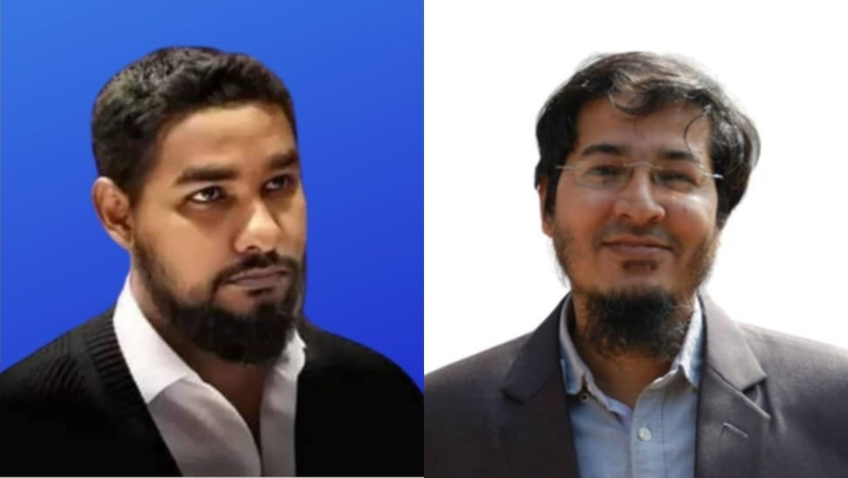 ড. মোহাম্মদ সরোয়ার হোসেন ও লেকচারার আসিফ মাহতাব