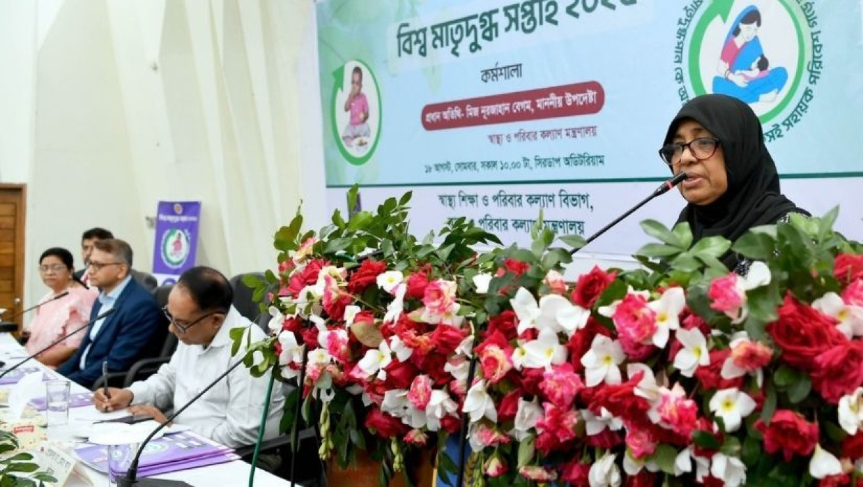 স্বাস্থ্য ও পরিবার কল্যাণ উপদেষ্টা নূরজাহান বেগম