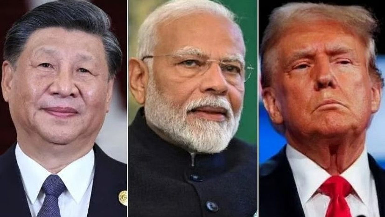 শি জিনপিং, মুদি ও ট্রাম্প