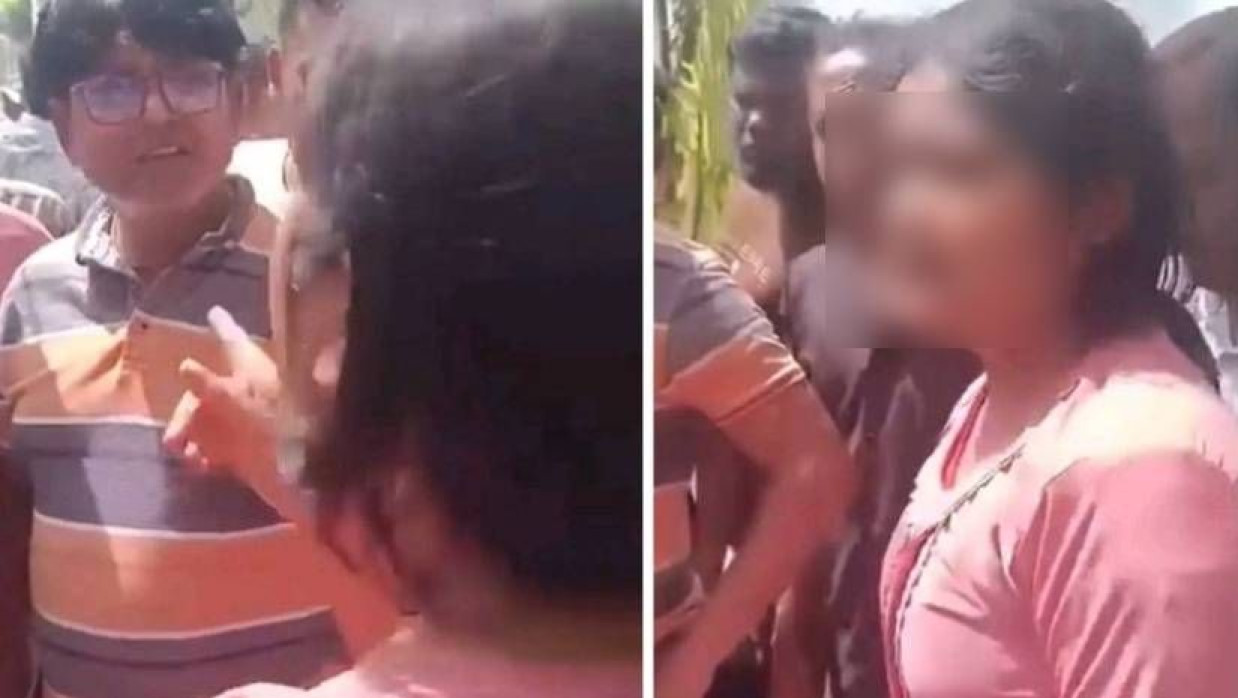 শিক্ষকের ওপর চড়াও হওয়া শিক্ষার্থী