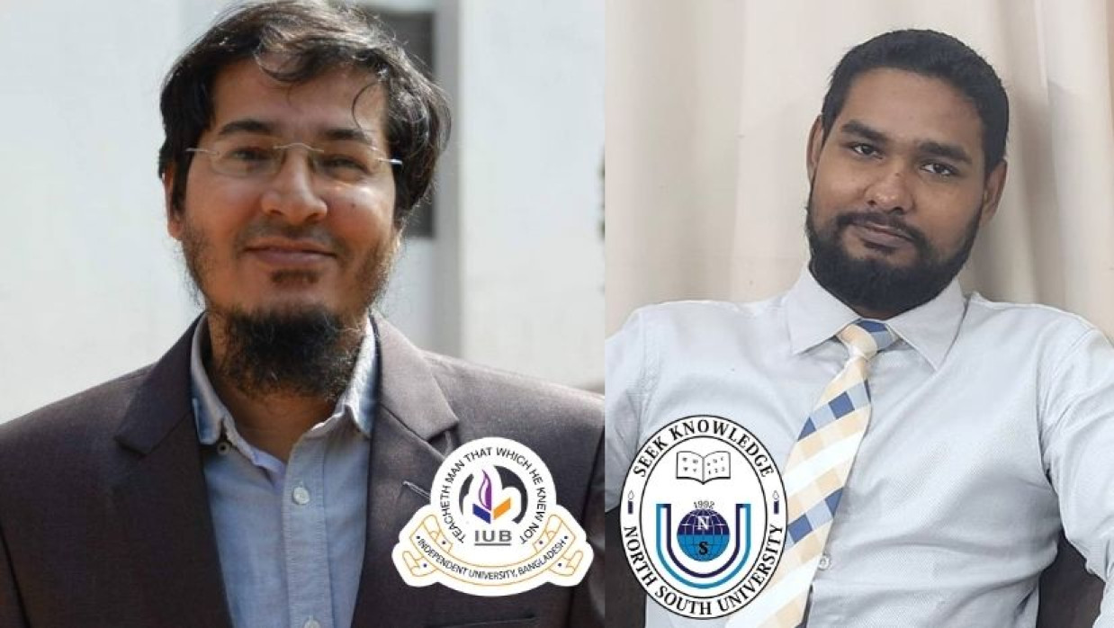 ড. সরোয়ার হোসেন ও আসিফ মাহতাব