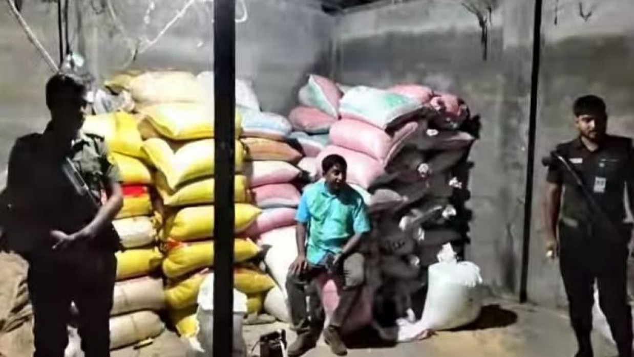 মিল থেকে ২৫ টন সরকারি চাল উদ্ধার