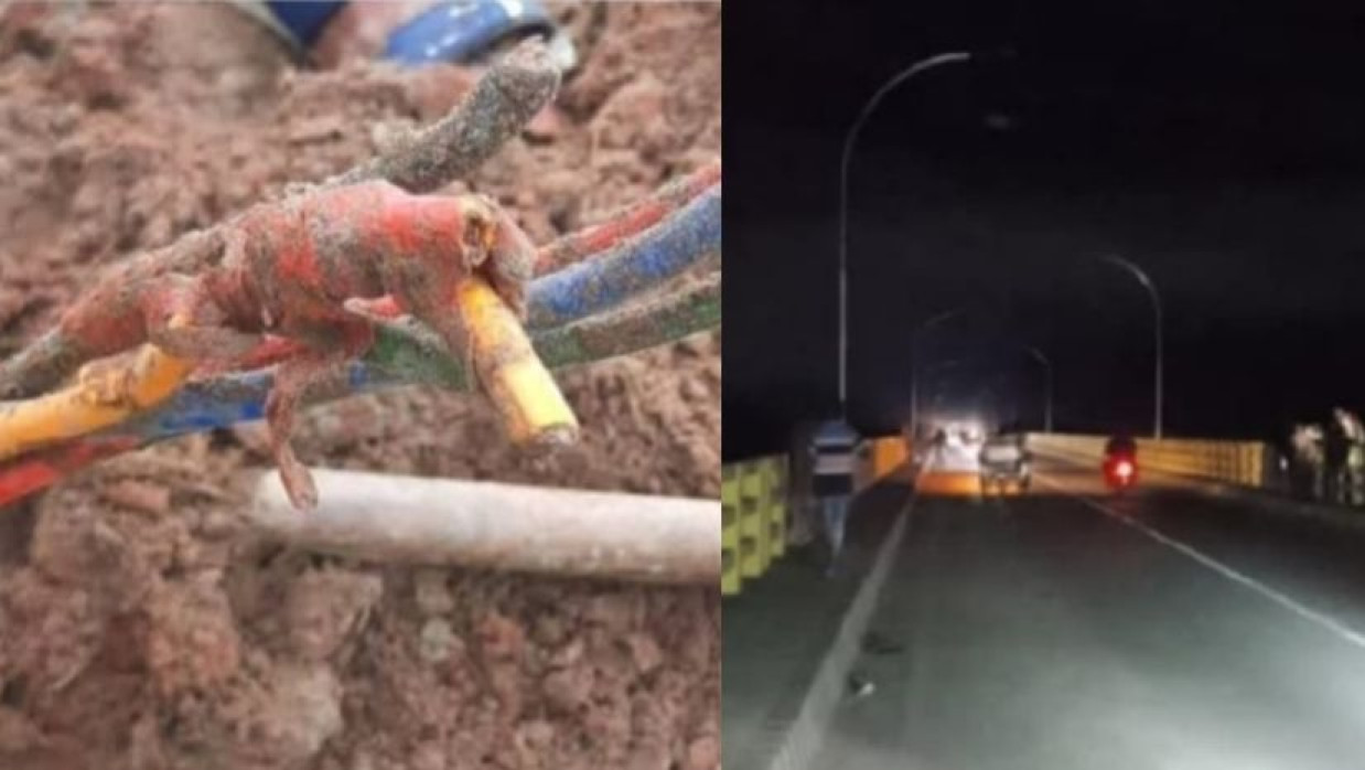 মাওলানা ভাসানী সেতুর ক্যাবল চুরি