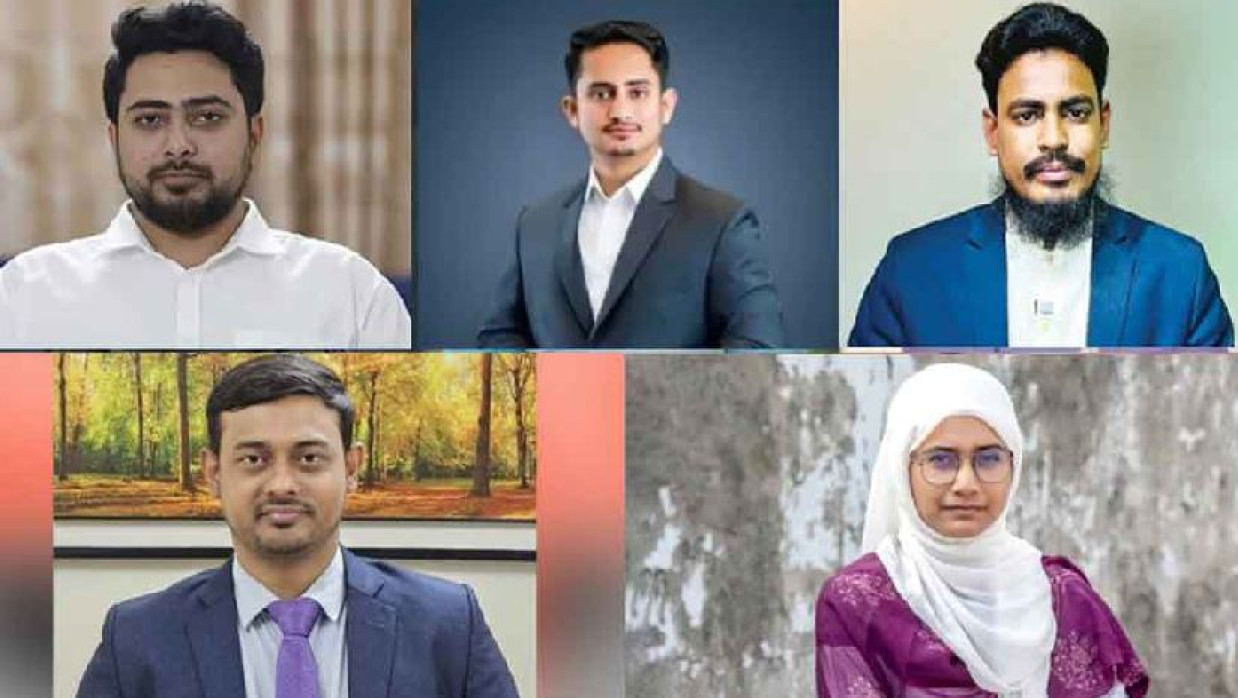 এনসিপির কেন্দ্রীয় নেতারা