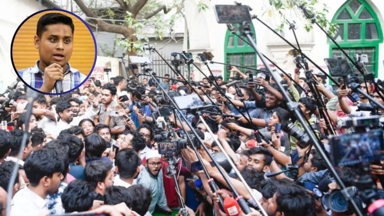 এনসিপি দক্ষিণাঞ্চলের মুখ্য সংগঠক হাসনাত আব্দুল্লাহ