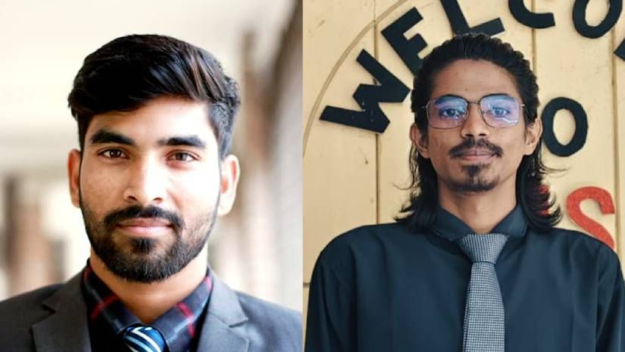 সাগর আহমেদ শিবলু ও আব্দুল্লাহ আল মাহমুদ