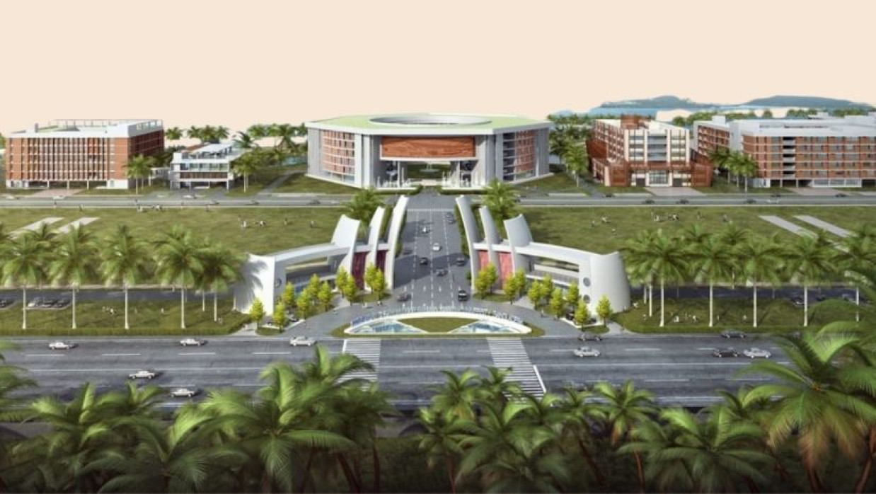 প্রস্তাবিত মেরিটাইম ইউনিভার্সিটির নকশা