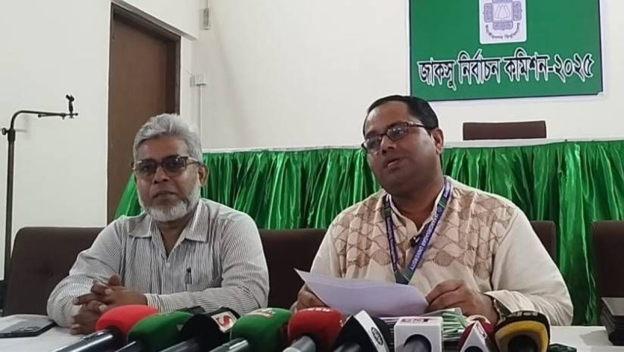 জাকসু নির্বাচন কমিশনের সদস্যসচিব অধ্যাপক এ কে এম রাশিদুল আলম