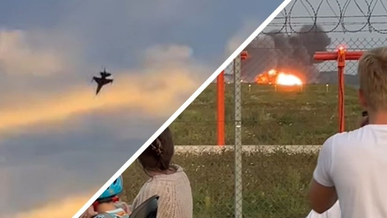 যুদ্ধবিমান বিধ্বস্তের সময় 