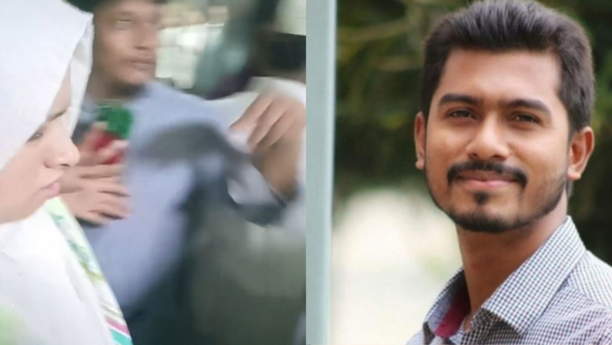 নুরুল হক নুর ও স্ত্রী