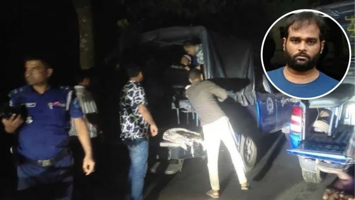 ডিবি কাছ থেকে ছিনিয়ে নেওয়া ও পরে ফের গ্রেপ্তার আসামি মো. সুমন মিয়া