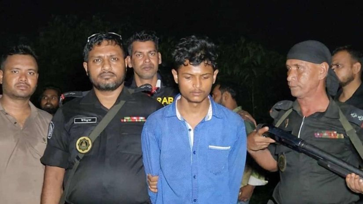 গ্রেপ্তারকৃত মোরসালিন