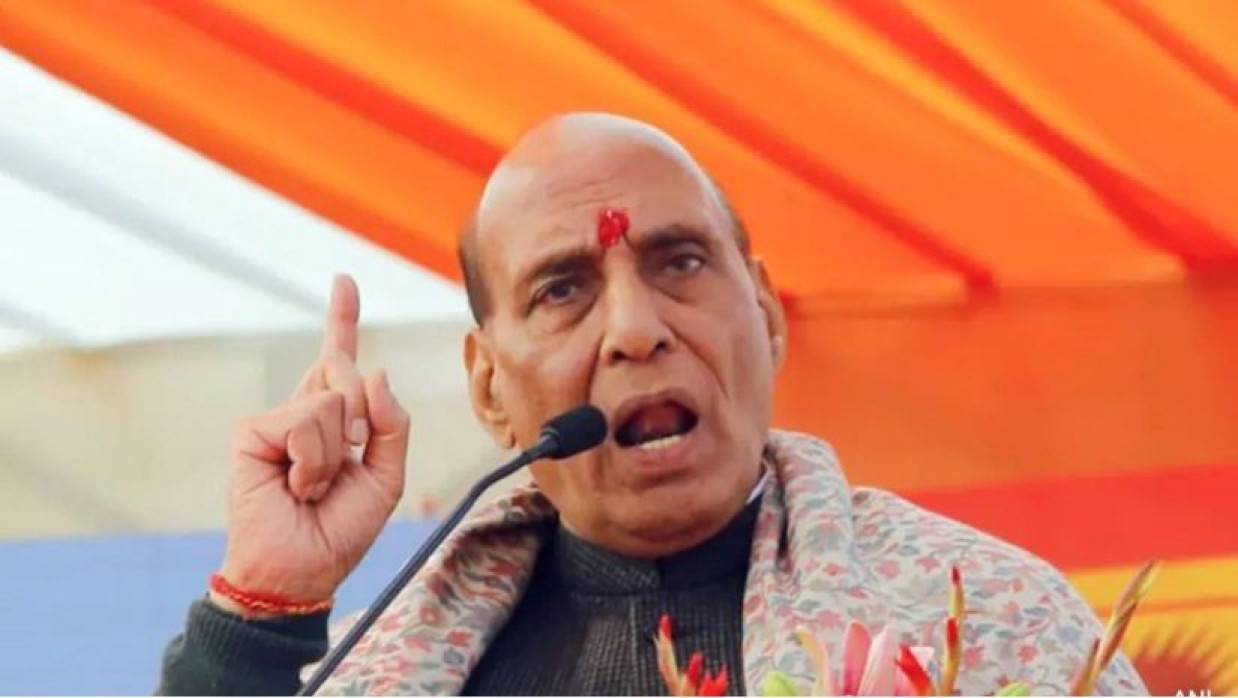 ভারতের প্রতিরক্ষামন্ত্রী রাজনাথ সিং 