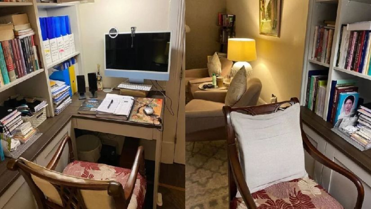 তারেক রহমানের ভার্চুয়াল সেটআপের ছবি প্রকাশ্যে এসেছে