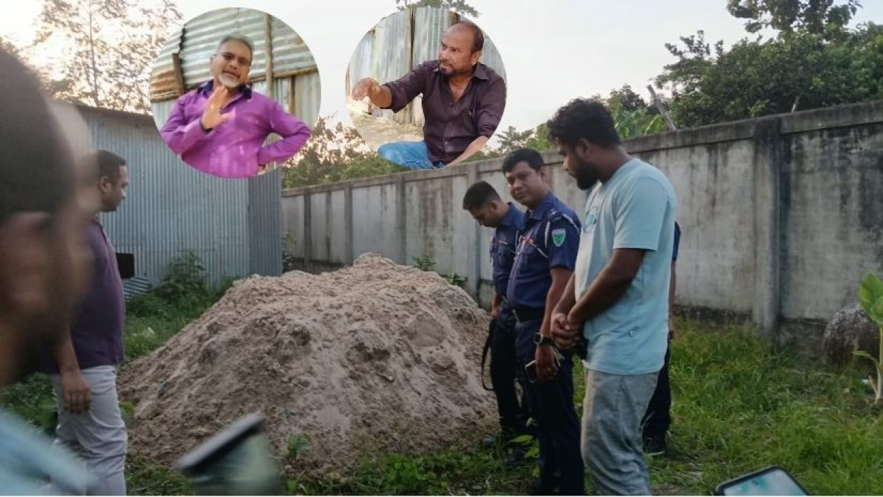 অবৈধভাবে বালু উত্তোলনকালে আটক বিএনপির ২ নেতা