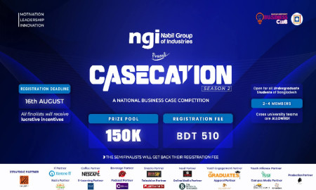 ‘কেসকেশন সিজন ২’ প্রতিযোগিতায় চলছে রেজিস্ট্রেশন