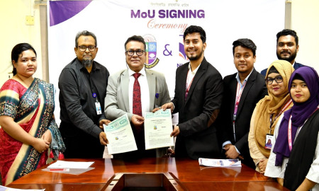 শিক্ষার্থীদের দক্ষতা উন্নয়ন কর্মসূচি বাস্তবায়নে জাতীয় বিশ্ববিদ্যালয়ের সঙ্গে এনইউএসডিএফ’র এমওইউ স্বাক্ষরিত