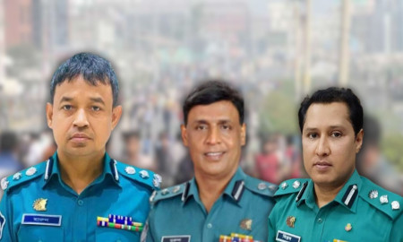 হারুন-বিপ্লবসহ পলাতক ৪০ পুলিশ কর্মকর্তার পদক প্রত্যাহার