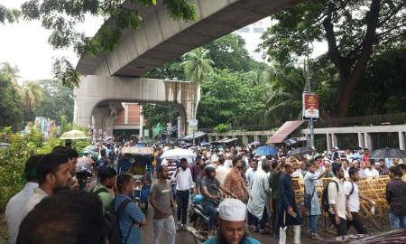 এমপিওভুক্ত শিক্ষাপ্রতিষ্ঠান জাতীয়করণের দাবিতে ঢাকায় শিক্ষকদের সমাবেশ শুরু